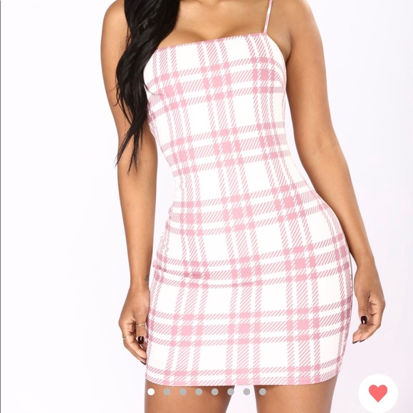 Fashion Nova Dresses & Skirts - FASHIONNOVA Purple stripped plaid dress .